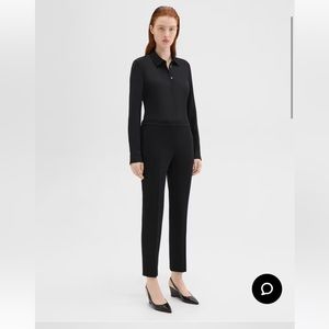 Theory Trecca pull on pant in admiral crepe